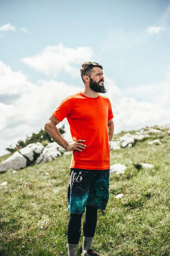 Berg - Tricou cu mânecă scurtă - 100% Lână Merino