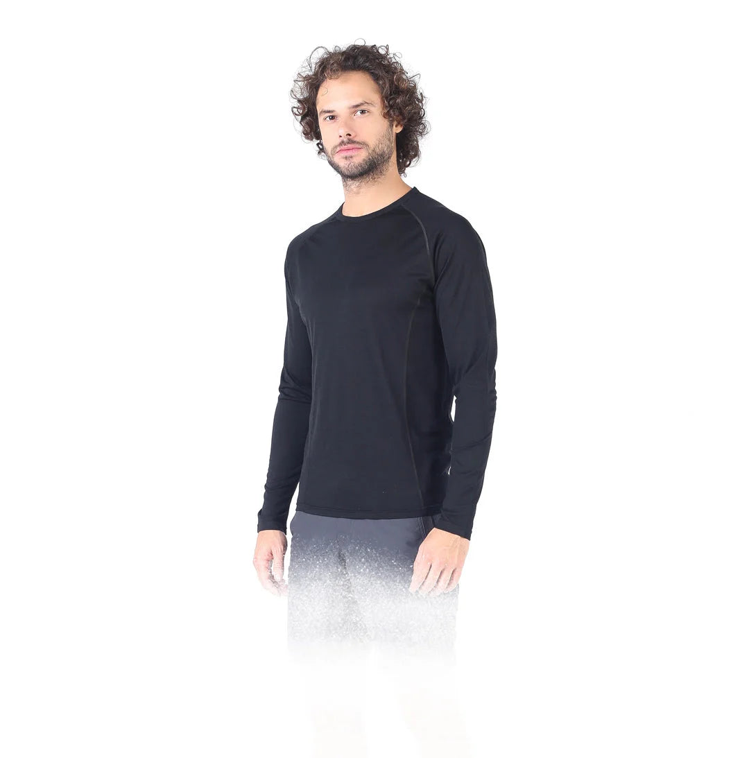 Eris - Bluză cu mânecă lungă - 100% Lână Merino