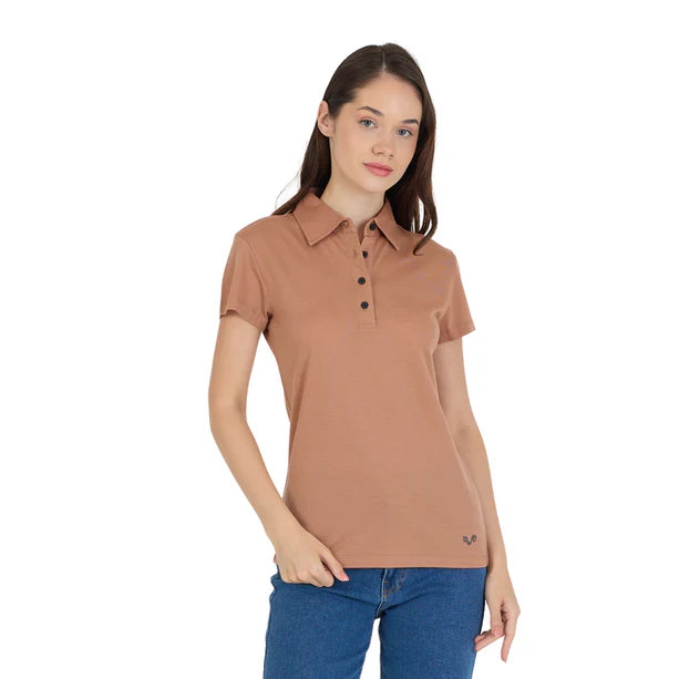 Polo casual pentru femei – 100% lână merino