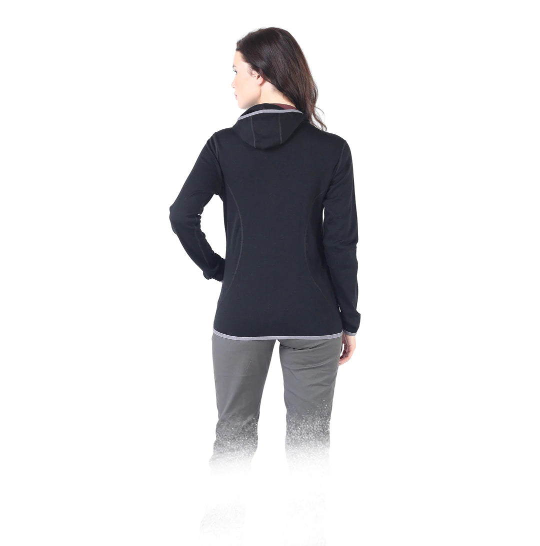 Marin - Hanorac (cu fermoar complet) - 100% Lână Merino