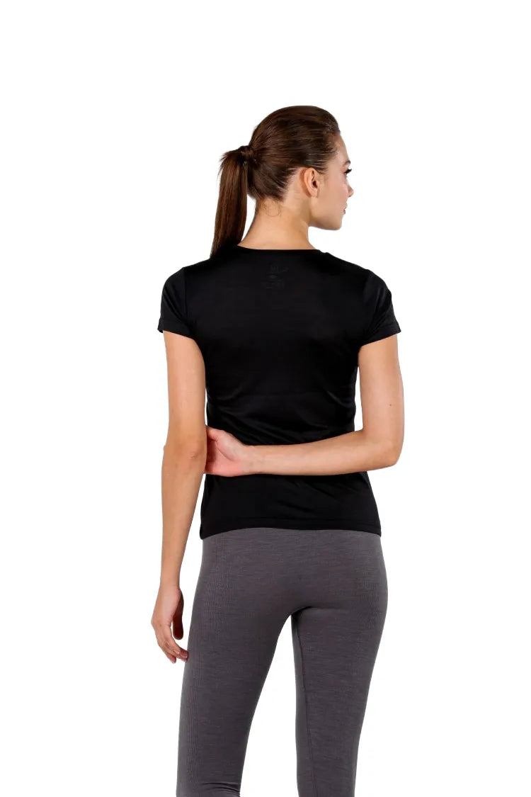 Pera - Tricou cu mânecă scurtă - 100% Lână Merino