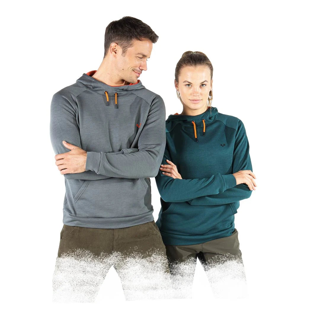 Scout - Hoodie cu glugă - 100% Lână Merino